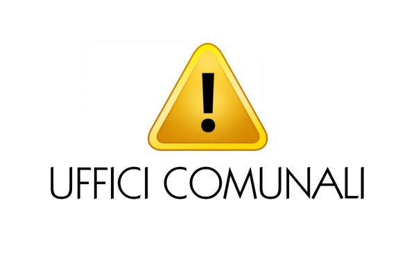 CORONAVIRUS - ACCESSO AGLI UFFICI COMUNALI