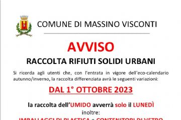 RACCOLTA RIFIUTI SOLIDI URBANI